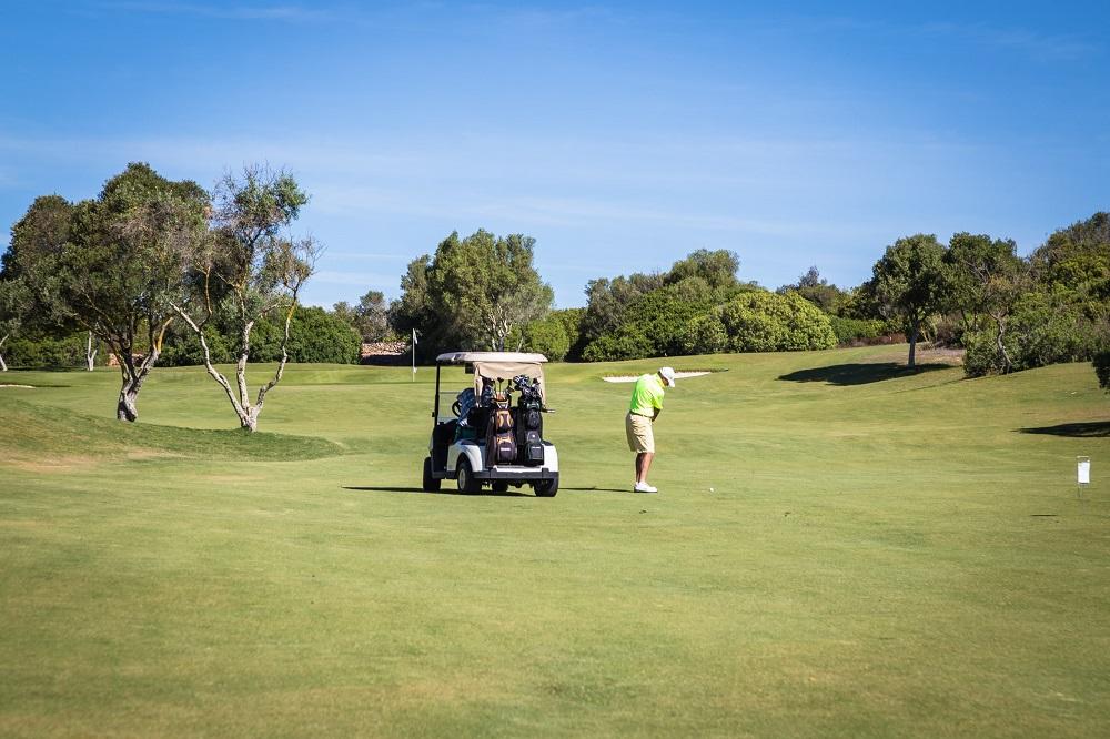 Man Playing After Joining a Golf Club